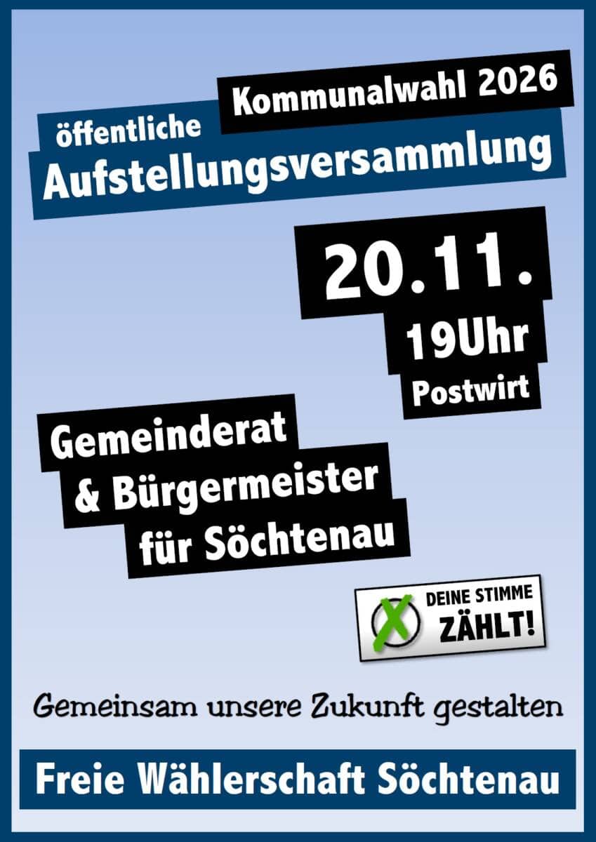 Aufstellungsversammlung 2025